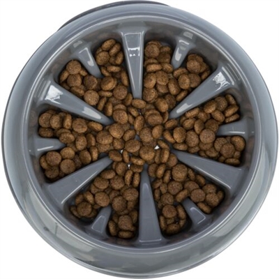 Trixie voerbak slowfeeding kunststof / tpr assorti - Afbeelding 6