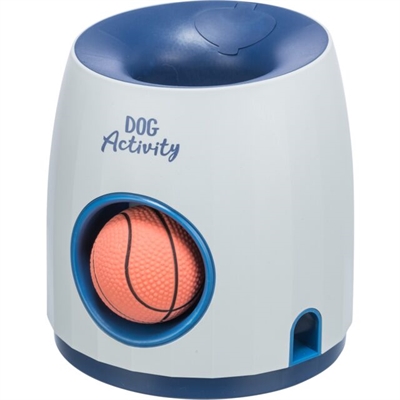 Trixie dog activity strategiespel ball&treat wit / blauw - Afbeelding 3
