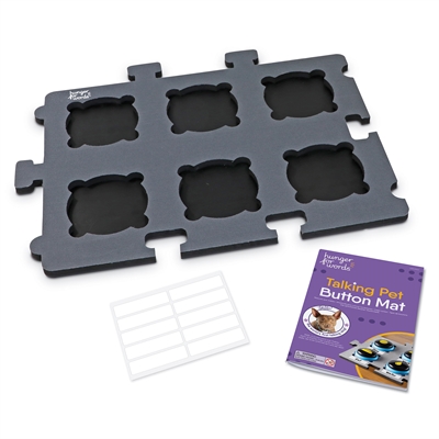 Hunger for words talking pet button mat - Afbeelding 3