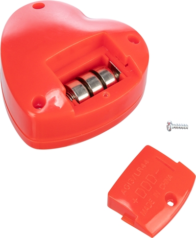 Trixie pluche luiaard grijs met heartbeat voor puppy - Afbeelding 7