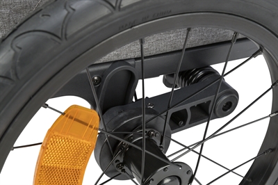 Trixie fietskar grijs / salie - Afbeelding 5