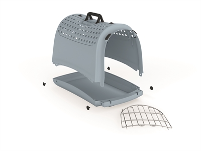 Imac reismand linus cabrio 2nd life gerecycled lichtblauw - Afbeelding 2