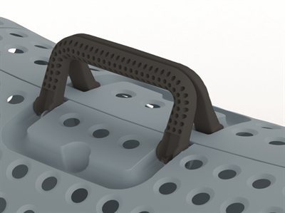 Imac reismand linus cabrio 2nd life gerecycled lichtblauw - Afbeelding 3