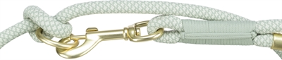 Trixie soft rope hondenriem verstelbaar saliegroen / mint - Afbeelding 3