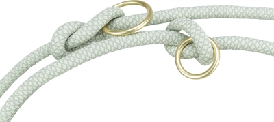 Trixie soft rope hondenriem verstelbaar saliegroen / mint - Afbeelding 4
