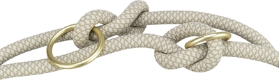 Trixie soft rope hondenriem verstelbaar grijs / lichtgrijs - Afbeelding 4