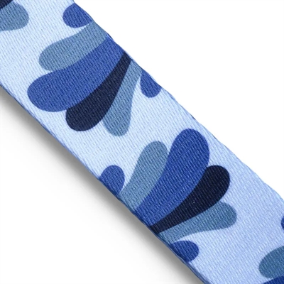 Morso halsband hond gerecycled splash blauw - Afbeelding 4