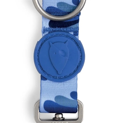 Morso hondenriem verstelbaar gerecycled splash blauw - Afbeelding 5