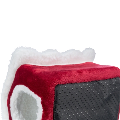 Trixie xmas cuddly cave degoe rood / wit - Afbeelding 3
