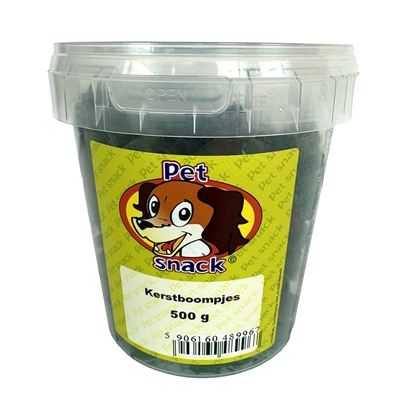 Petsnack kerstboompjes kerst trainer/snoepje - Afbeelding 2