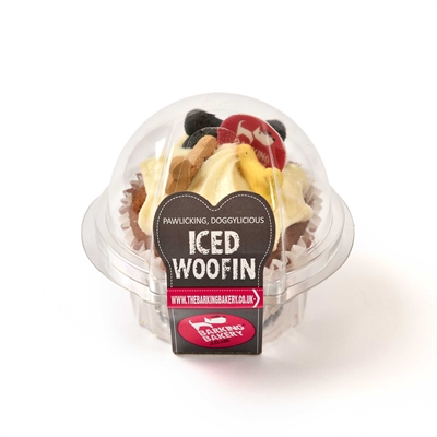 The barking bakery carob woofin met geel glazuur - Afbeelding 3