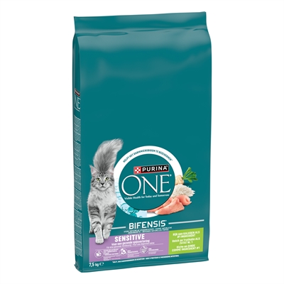 Purina one sensitive kalkoen / rijst - Afbeelding 2