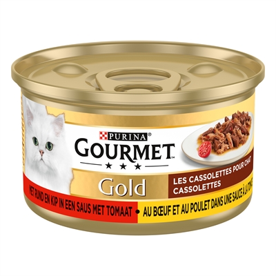 Gourmet gold cassolettes duet van vlees in saus met tomaten - Afbeelding 2