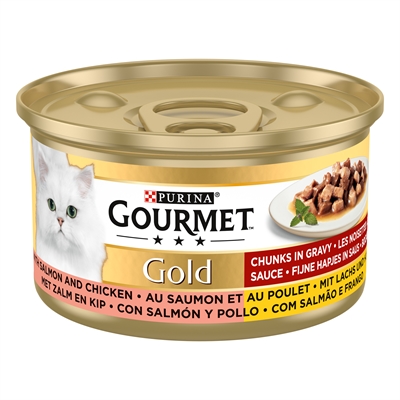 Gourmet gold fijne hapjes zalm / kip - Afbeelding 2