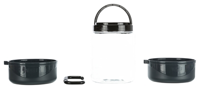 Trixie reisset voerbak / drinkbak donkergrijs - Afbeelding 5