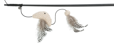 Trixie speelhengel vis xxl met catnip - Afbeelding 2