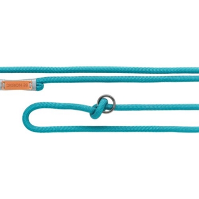 Trixie hondenriem be nordic verstelbaar petrol / lichtgrijs - Afbeelding 2