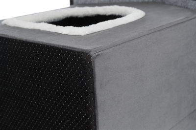 Trixie hondenmand / kattenmand huis livia grijs / wit - Afbeelding 10