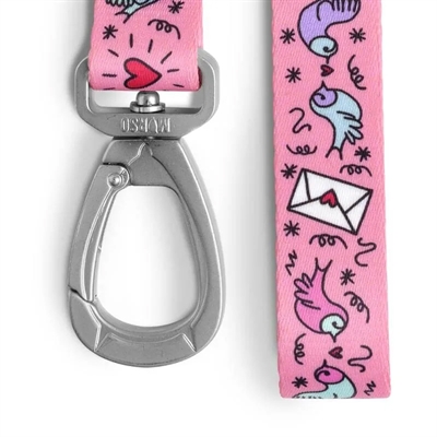 Morso hondenriem gerecycled sweet tweet roze - Afbeelding 5