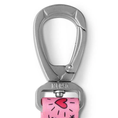 Morso hondenriem gerecycled sweet tweet roze - Afbeelding 6