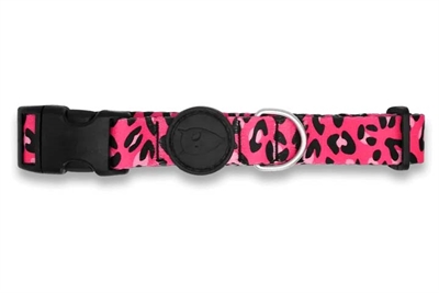 Morso halsband hond gerecycled bubble leo roze - Afbeelding 2