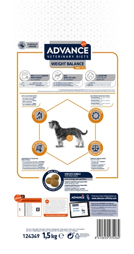 Advance veterinary diet dog weight balance mini - Afbeelding 3