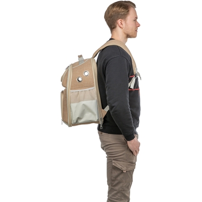 Trixie hondentas rugtas willow beige / bruin - Afbeelding 15