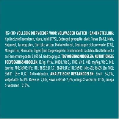 Purina one adult kip en volkoren granen - Afbeelding 4