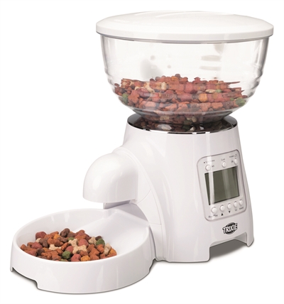 Trixie tx7 automatische voerdispenser wit - Afbeelding 2
