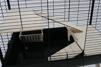 Zolux knaagdierkooi neo muki zwart - Afbeelding 5