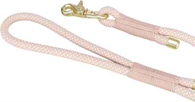 Trixie soft rope hondenriem roze / licht roze - Afbeelding 2