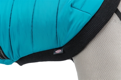 Trixie hondenjas pontis met tuig aqua - Afbeelding 8