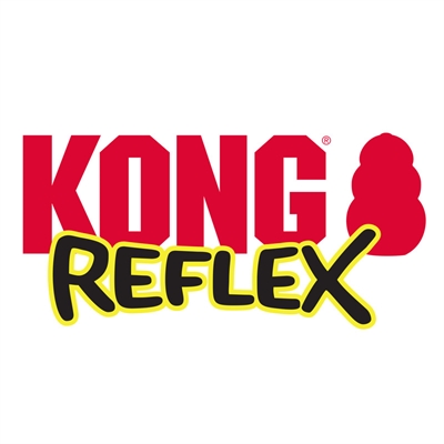 Kong reflex bal geel - Afbeelding 4