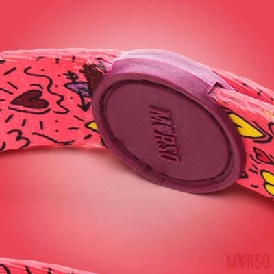 Morso hondenriem gerecycled pink think roze - Afbeelding 6