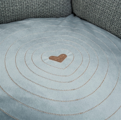 Trixie hondenmand viviana rond blauwgrijs - Afbeelding 2