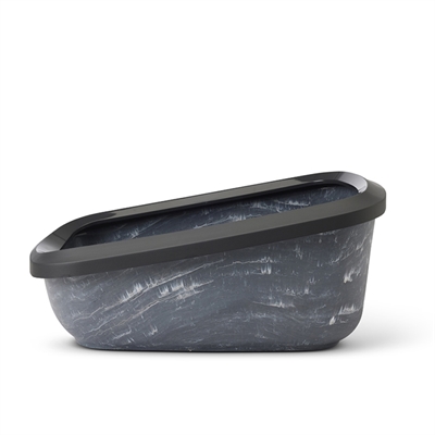 Savic kattenbak aseo jumbo marble grijs / zwart - Afbeelding 4