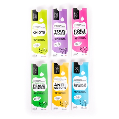 Hery shampoo poeder tegen geurtjes - Afbeelding 3