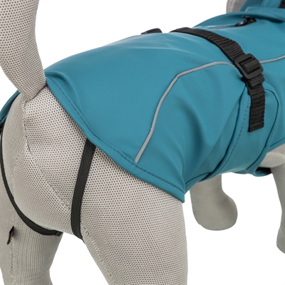 Trixie regenjas hond vimy petrol - Afbeelding 5