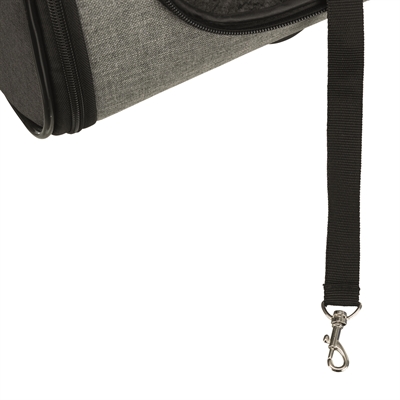 Trixie reismand trolley zwart / lichtgrijs - Afbeelding 9