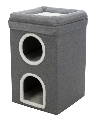 Trixie krabpaal cat tower saul grijs - Afbeelding 3