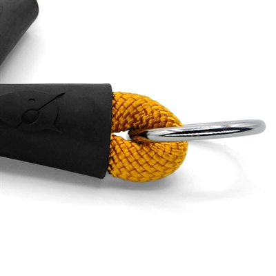 Morso half slip halsband hond regular rope gerecycled gold goud - Afbeelding 4