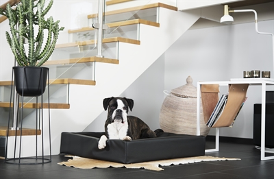 Bia bed hondenmand orthopedisch zwart - bia-4 85x70x15 cm - Afbeelding 4