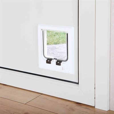 Trixie 4-weg kattenluik elektromagnetisch wit - 21 x 24 cm - Afbeelding 2