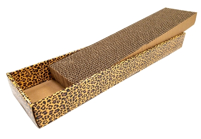 Croci krabplank homedecor dierenprint luipaard - 48x12,5x5 cm - Afbeelding 2