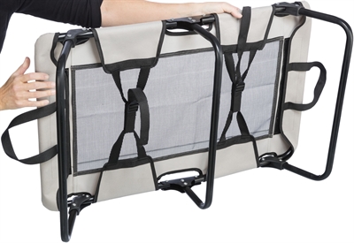 Trixie stretcher hondenligbed grijs / zwart - Afbeelding 9