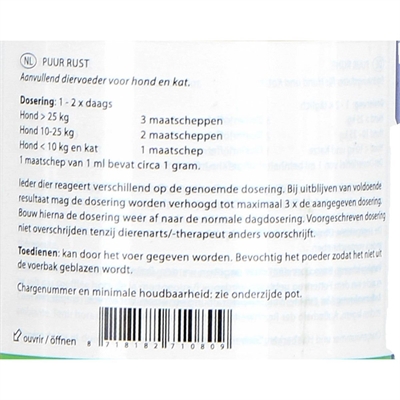 Puur natuur tranquil (rust) hond en kat - 75 gr - Afbeelding 5