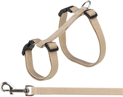 Trixie kattentuig met riem assorti - Afbeelding 2