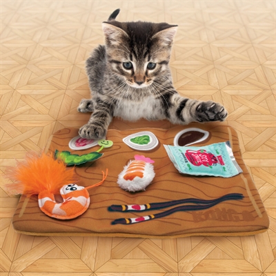 Kong pull-a-partz sushi - 26,5x21,5x2,5 cm - Afbeelding 2