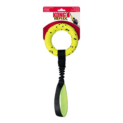 Kong reflex tug geel - 40x14x3 cm - Afbeelding 3