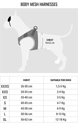 Morso hondentuig body mesh gerecycled full metal dog bruin - Afbeelding 2